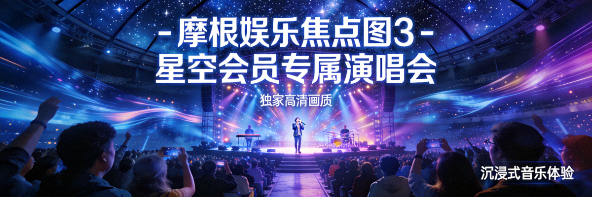摩根娱乐焦点图3 - 星空会员专属演唱会，独家高清画质，沉浸式音乐体验